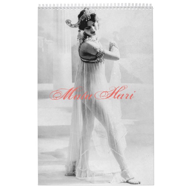 Calendário Mata Hari – Vintage  (Capa)