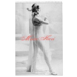 Calendário Mata Hari – Vintage