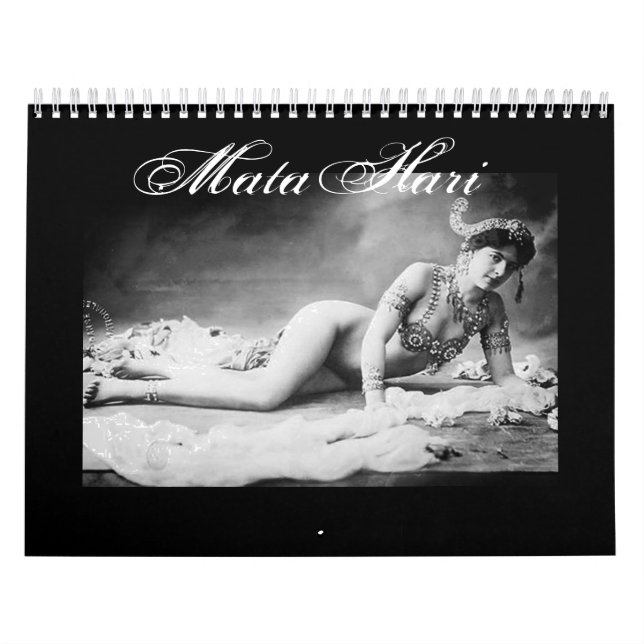 Calendário Mata Hari – Vintage  (Capa)