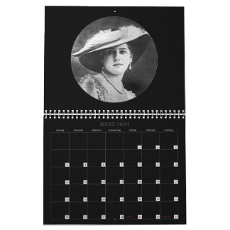 Calendário Mata Hari – Vintage