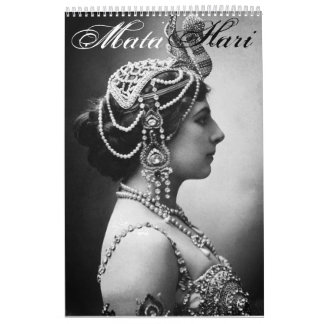 Calendário Mata Hari – Vintage