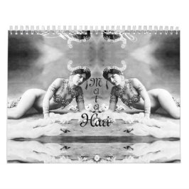 Calendário Mata Hari – Vintage