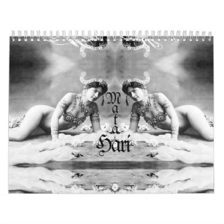 Calendário Mata Hari – Vintage