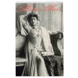 Calendário Mata Hari – Vintage 