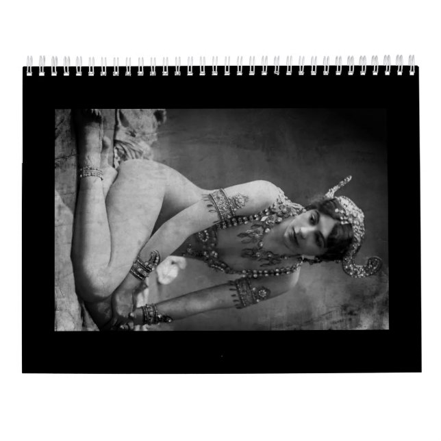 Calendário Mata Hari – Vintage  (Verso)