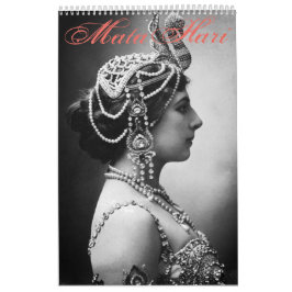Calendário Mata Hari – Vintage