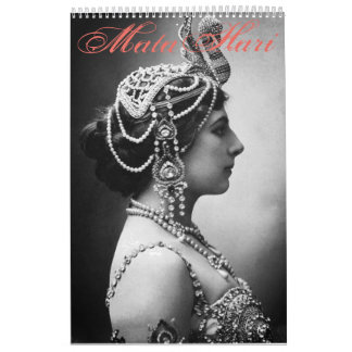 Calendário Mata Hari – Vintage