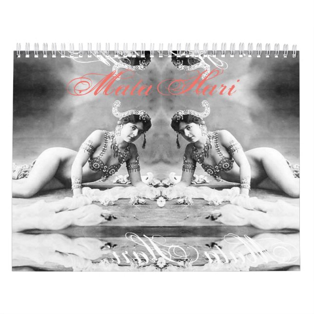 Calendário Mata Hari – Vintage  (Capa)