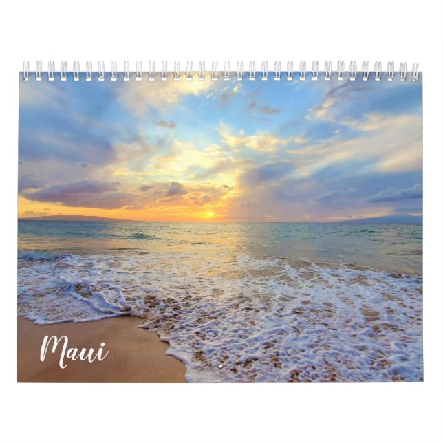 Calendário Maui Havaí (Capa)
