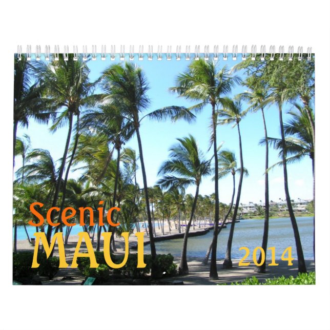 Calendário Maui Hawaii (Capa)