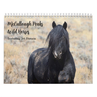 Calendário McCullough Peaks Cavalos Selvagens
