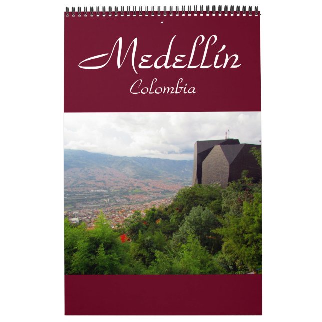 Calendário medellín colômbia (Capa)