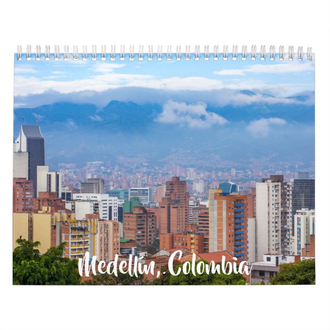 Calendário Medellín, Colômbia (Capa)