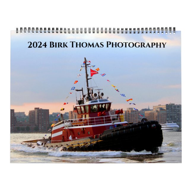 Calendário médio de duas páginas, branco (Capa)