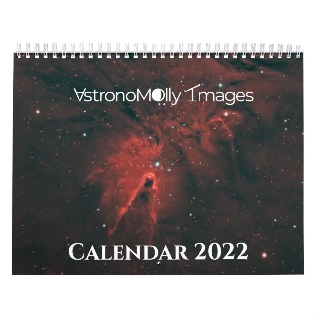 Calendário médio de duas páginas, branco (Capa)