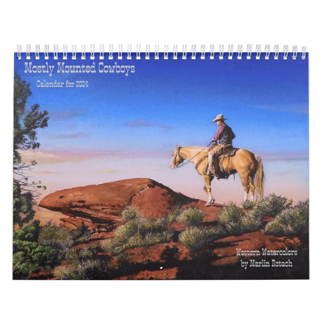 Calendário Médio de Duas Páginas, Calendário Branc (Capa)