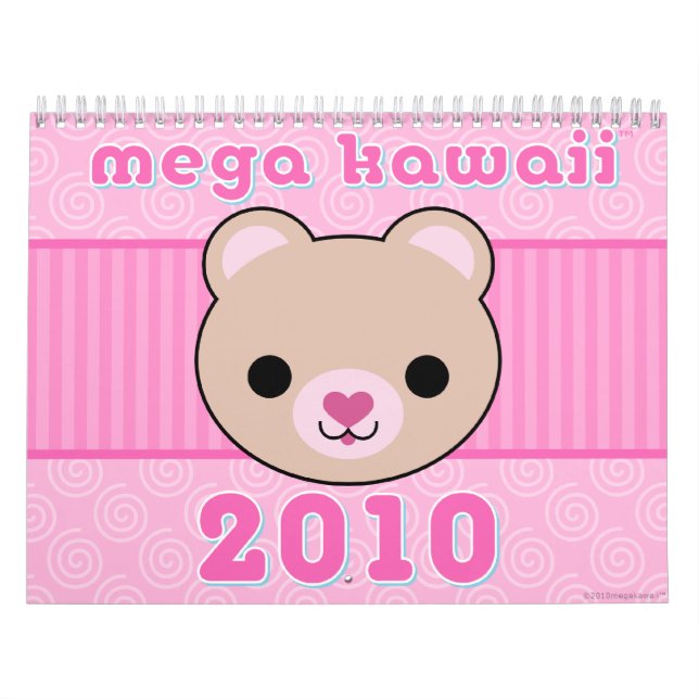 Calendário mega de Kawaii 2010 (Capa)