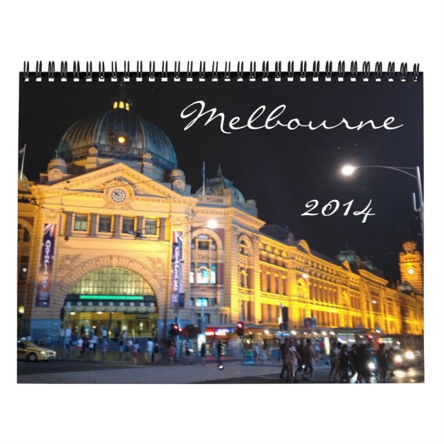 Calendário melbourne 2014 (Capa)