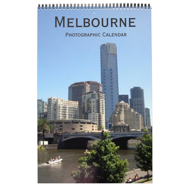 Calendário melbourne australia (Capa)