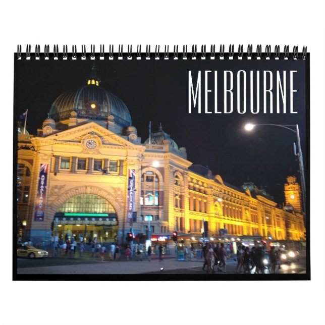 Calendário melbourne austrália 2027 (Capa)