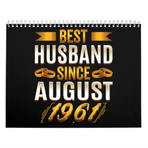 Calendário Melhor Marido Funny 59 anos Pais