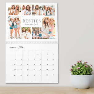 Calendário Melhores Amigas Foto de Amigas