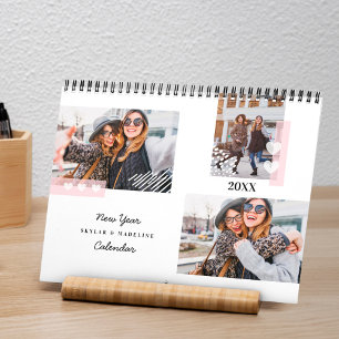 Calendário Melhores Amigos do BFF para Fotos Múltiplas Moder