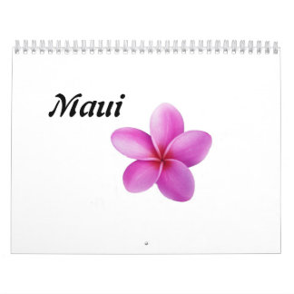 Calendário Memórias de Maui