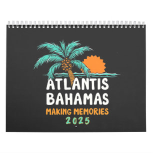 Calendário Memórias do Fazer Atlantis Bahamas 2025