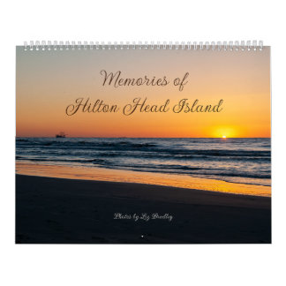 Calendário Memories of Hilton Head Island Calendar