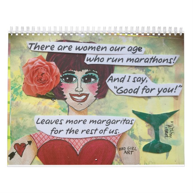 CALENDÁRIO MENINA MÁ CALENDAR-MARGARITA (Capa)