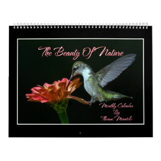 Calendário Mensal A Beleza Da Natureza