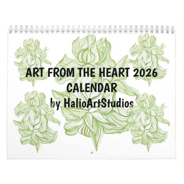 Calendário Mensal de Parede 2026 (Capa)