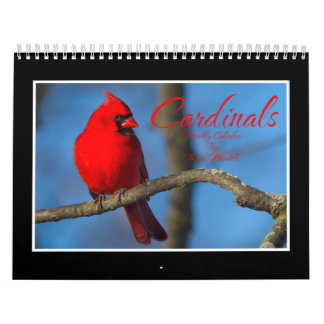 Calendário Mensal dos Cardinals Por Thomas Minutol
