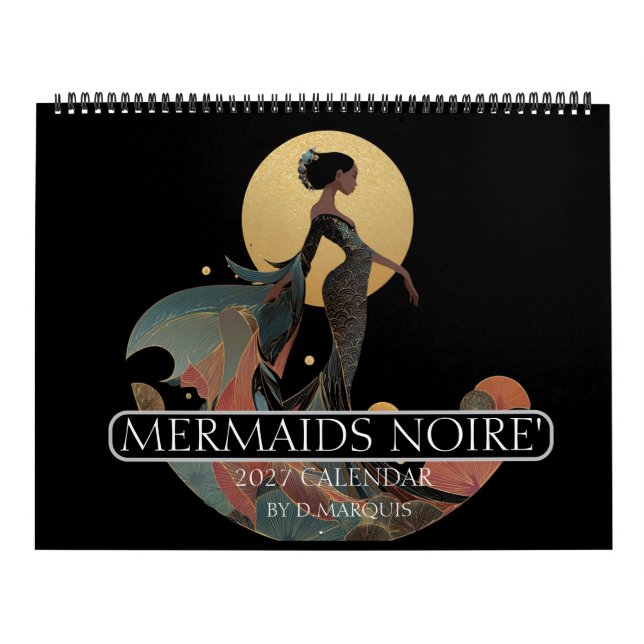 CALENDÁRIO MERMAID NOIRE' 2027 (Capa)