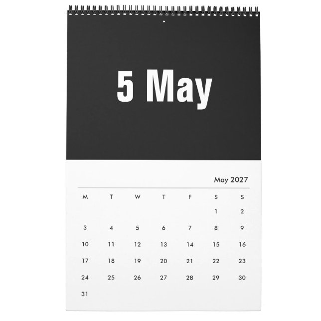 Calendário Meses em branco ~ 2025 (Maio 2027)