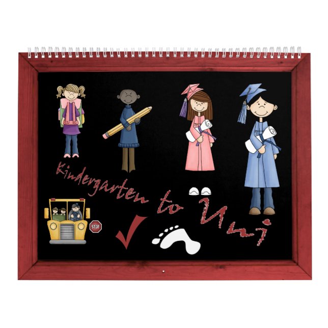 Calendário Meu livro da memória dos anos escolares (Capa)