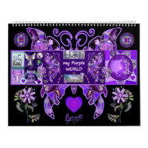 "Meu mundo roxo" por Llyne F