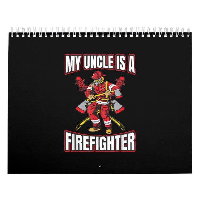 Calendário Meu Tio É Bombeiro (Capa)