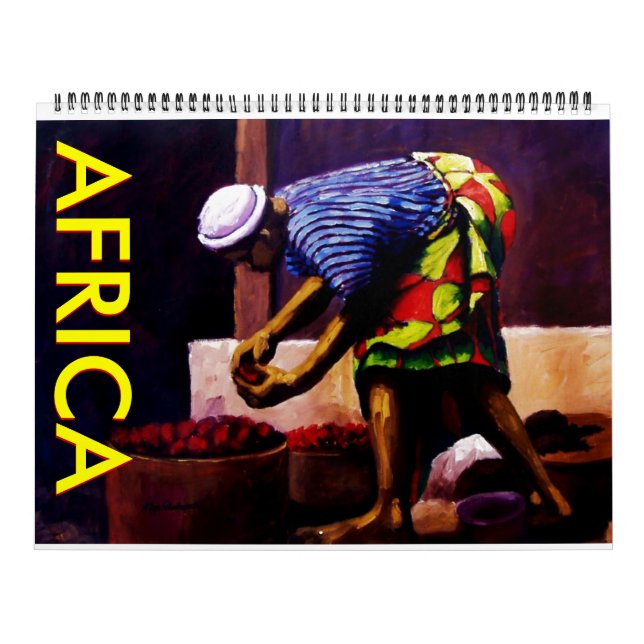 Calendário MGG DESIGN CALENDAR Mojisola A Gbadamosi Okubule (Capa)