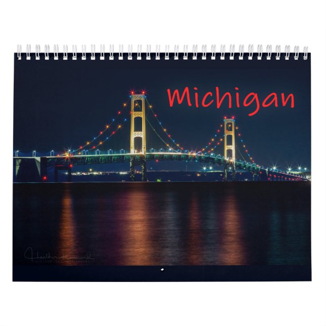 Calendário Michigan (Capa)