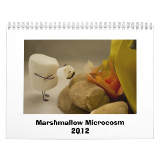Calendário Microcosmo 2012 do Marshmallow