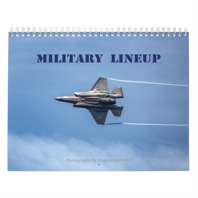 Calendário Military Lineup Calendar (Capa)