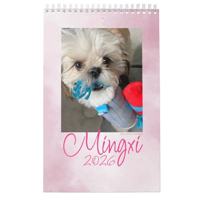 Calendário Mingxi Calendar 2026 (Capa)