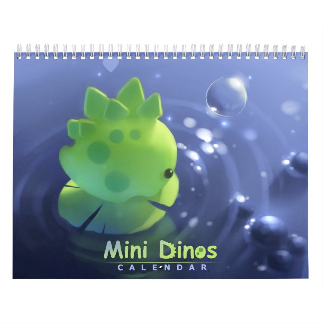 Calendário Mini Dinos (Capa)