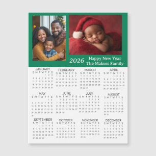Calendário Miniatura Personalizado de 2026