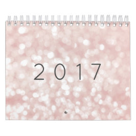Calendário Minimalismo Pastel Rosa Rosa Rosa Rosa Luzes Cinti