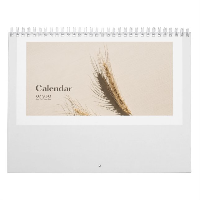 Calendário Minimalist Modern (Capa)