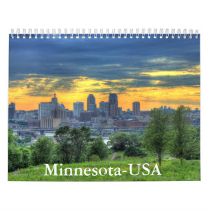 Calendário Minnesota-EUA