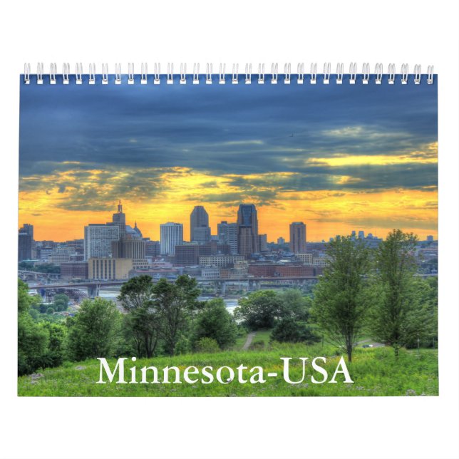 Calendário Minnesota-EUA (Capa)